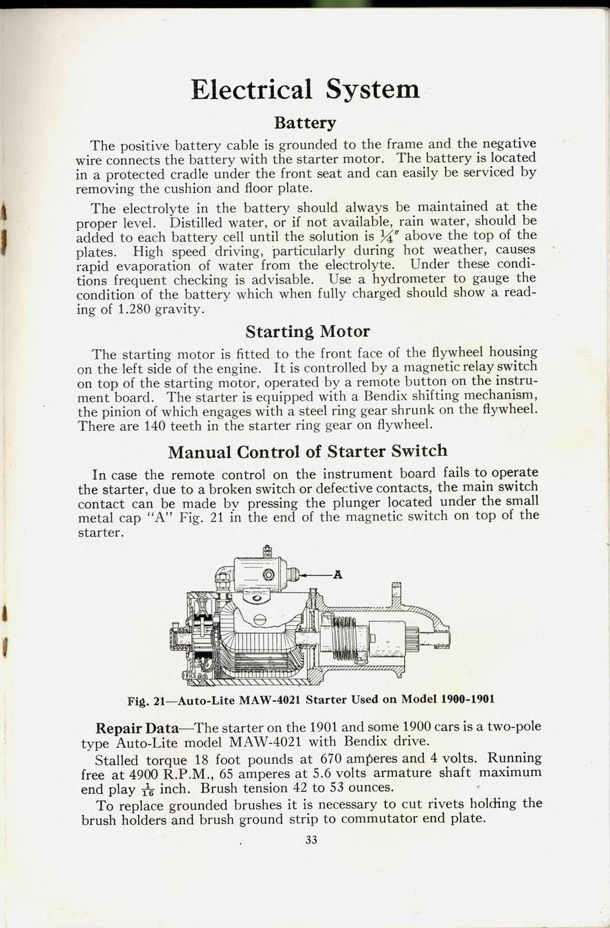 1941 Packard Owners Manual Page 6